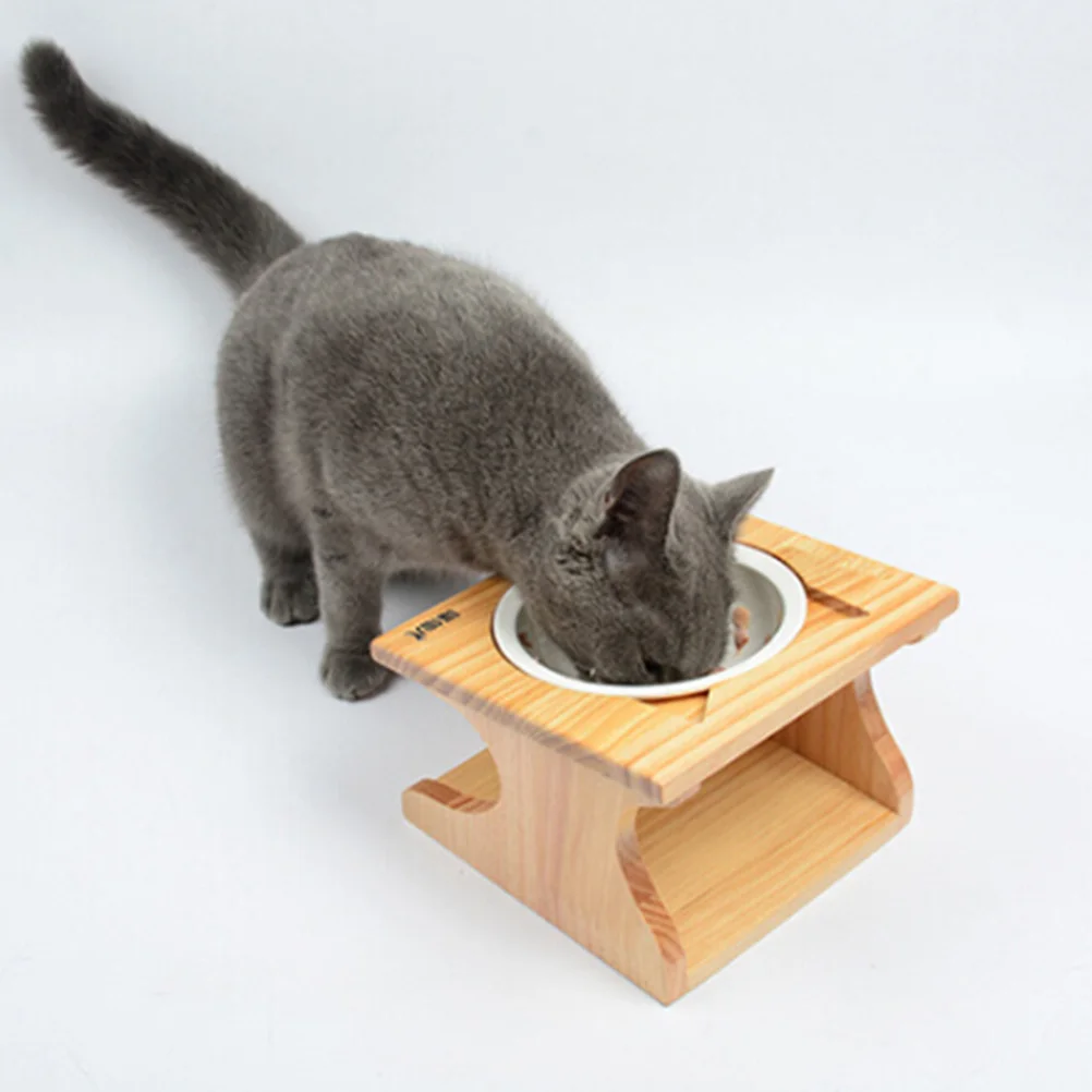 Single Wooden Pet Bowl for Dogs Cats Natural Rust Resistant Food Water Feeder Non-Slip Base Puppy Kitten Feeding Bowl
Single Wooden Pet Bowl for Dogs Cats Natural Rust Resistant Food Water Feeder Non-Slip Base Puppy Kitten Feeding Bowl