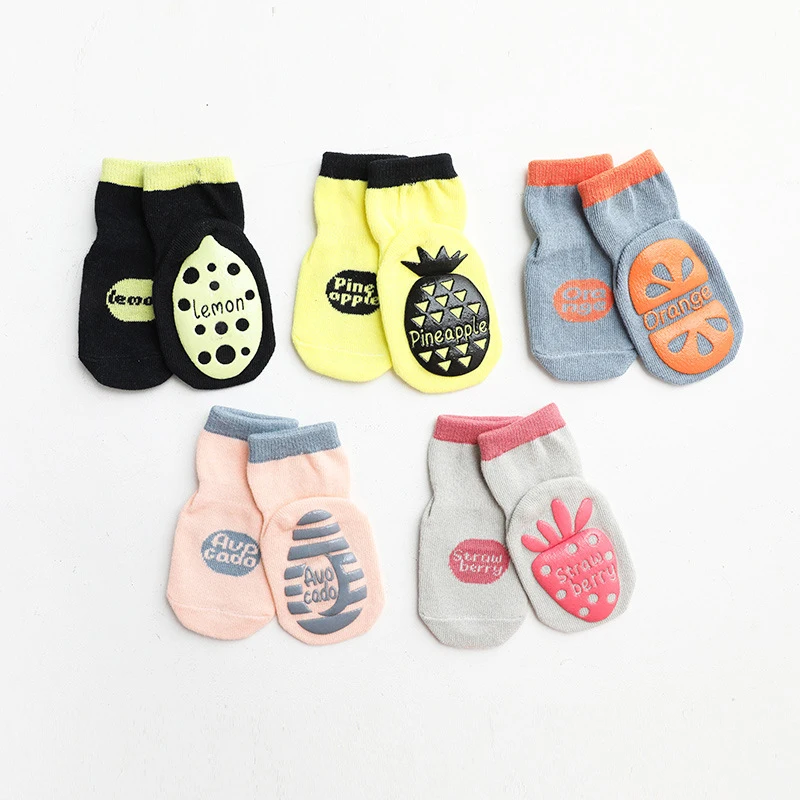 Autumn Winter Baby Socks Children Floor Socks Fruit pattern Combed Cotton Kids Dispensing Non-Slip Toddler Newborn Socks 0-5Y
Autumn Winter Baby Socks Children Floor Socks Fruit pattern Combed Cotton Kids Dispensing Non-Slip Toddler Newborn Socks 0-5Y