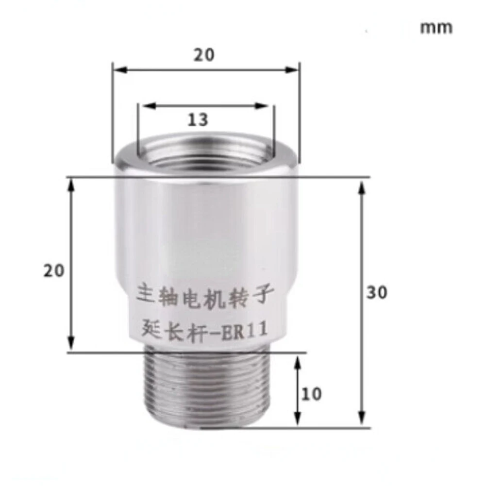 Thread Adapter Er11 Er16 Er20 Er25 Er32 Collet Chuck Spindle Motor Engraving Machine Spindle Motor Shaft Sleeve
Thread Adapter Er11 Er16 Er20 Er25 Er32 Collet Chuck Spindle Motor Engraving Machine Spindle Motor Shaft Sleeve