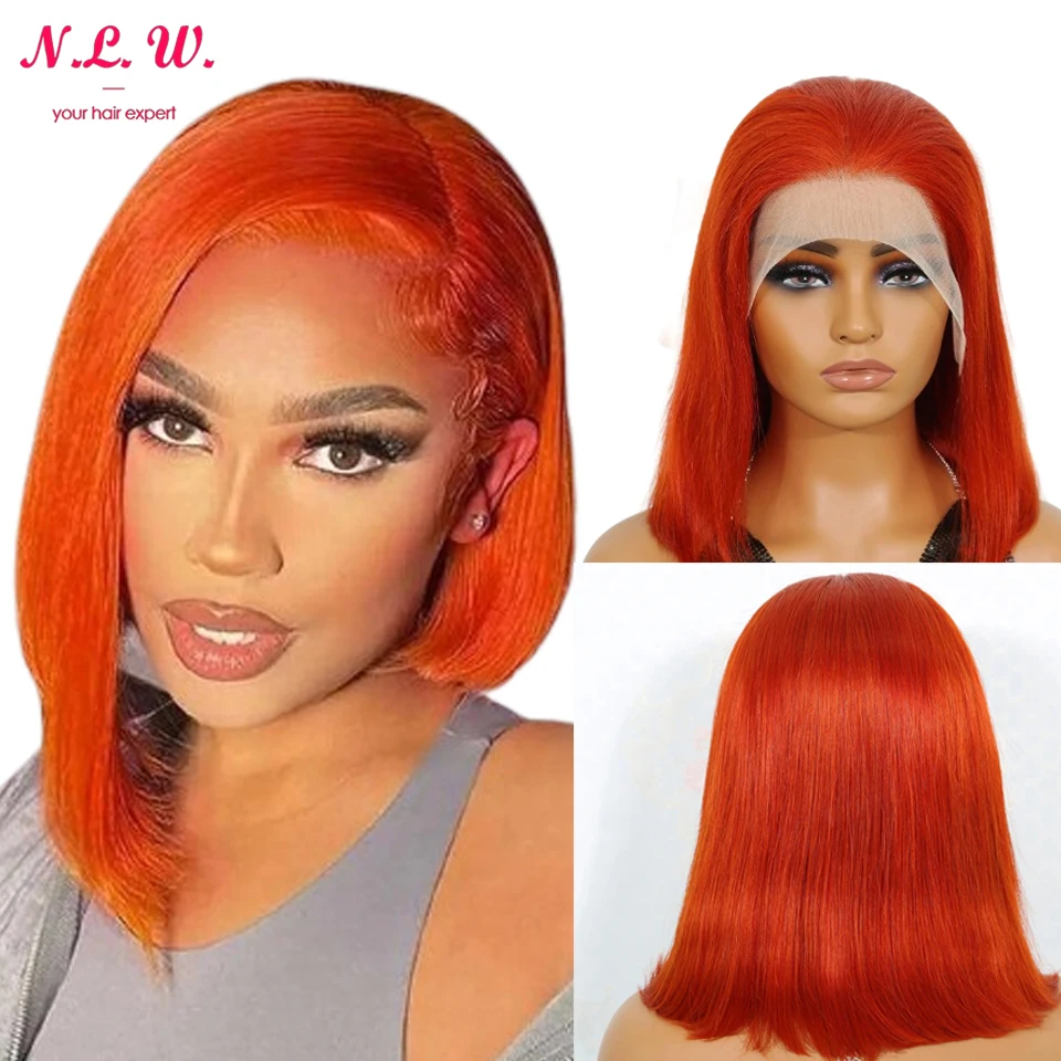 N.L.W #350 color lace front human hair wigs 13*4 short Bob straight human wigs 12 inch frontal hair for women 180% density
N.L.W #350 color lace front human hair wigs 13*4 short Bob straight human wigs 12 inch frontal hair for women 180% density