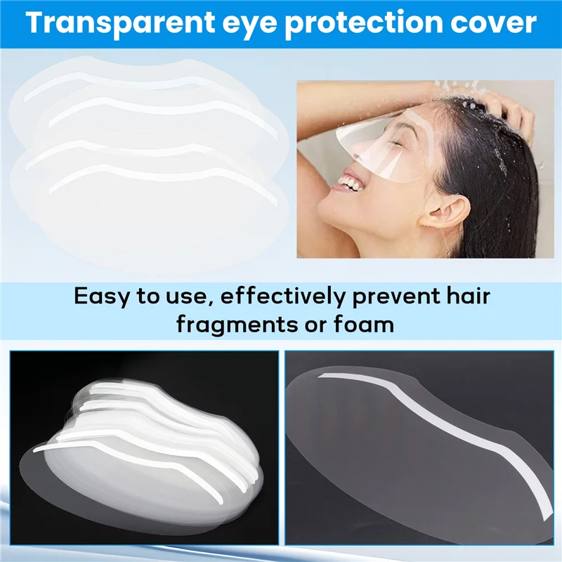 B51C 100Pcs Transparent Plastic Hairspray Shield Mask Eye Face Protector Salon Hair Cut Face Protection Shield Mask
B51C 100Pcs Transparent Plastic Hairspray Shield Mask Eye Face Protector Salon Hair Cut Face Protection Shield Mask
