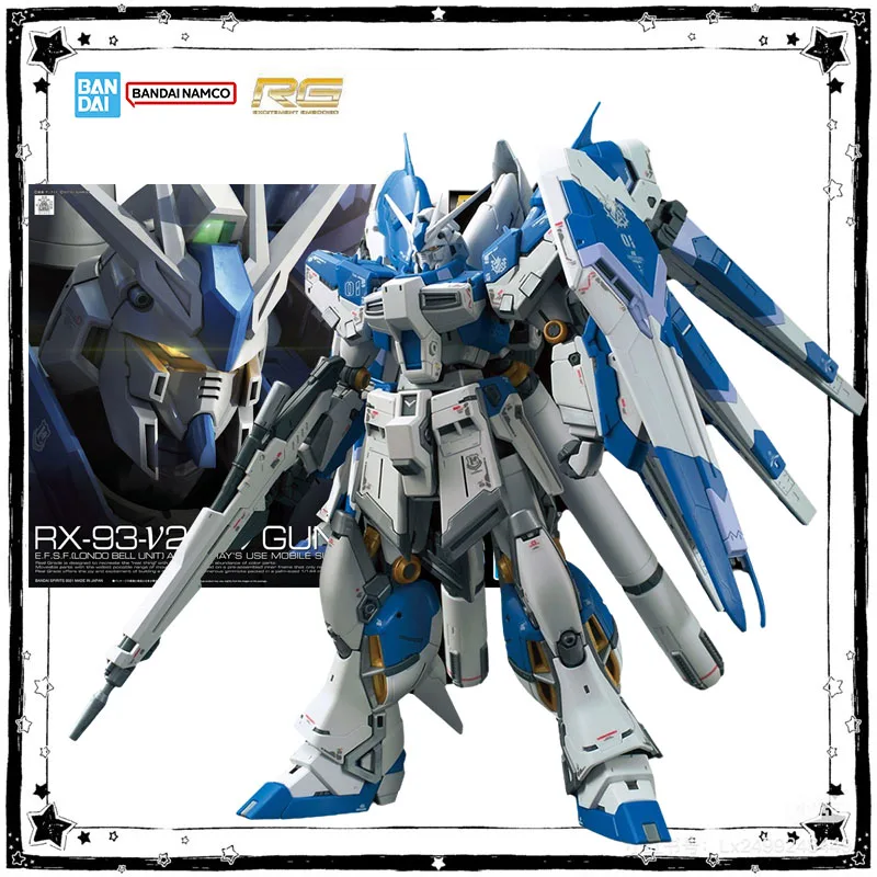 In Stock Bandai RG 1/144 RX-93-v2 Hi-v Gundam Anime Gundam Action Figure High Poseability Collection Assembly Model Toys Gifts
In Stock Bandai RG 1/144 RX-93-v2 Hi-v Gundam Anime Gundam Action Figure High Poseability Collection Assembly Model Toys Gifts