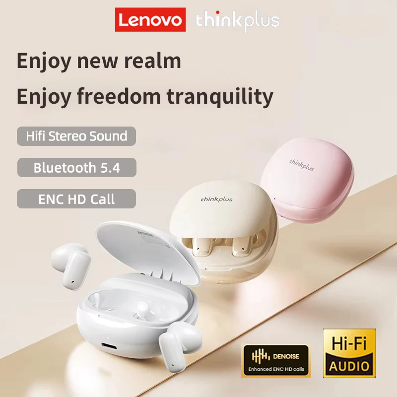 Lenovo LP29 PRO Wireless Bluetooth 5.4 Earphones TWS Hifi Stereo Headphone Noise Reduction Gamer Sports Earbuds with Mic Headset
Lenovo LP29 PRO Wireless Bluetooth 5.4 Earphones TWS Hifi Stereo Headphone Noise Reduction Gamer Sports Earbuds with Mic Headset