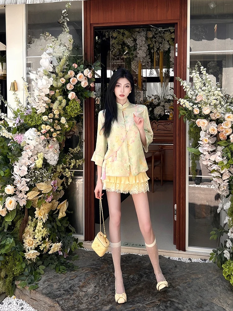 PITAO Original Yu Jun Новинка: Модный женский комплект верхней одежды в китайском стиле с вышивкой, утепленный, для похудения
PITAO Original Yu Jun Новинка: Модный женский комплект верхней одежды в китайском стиле с вышивкой, утепленный, для похудения