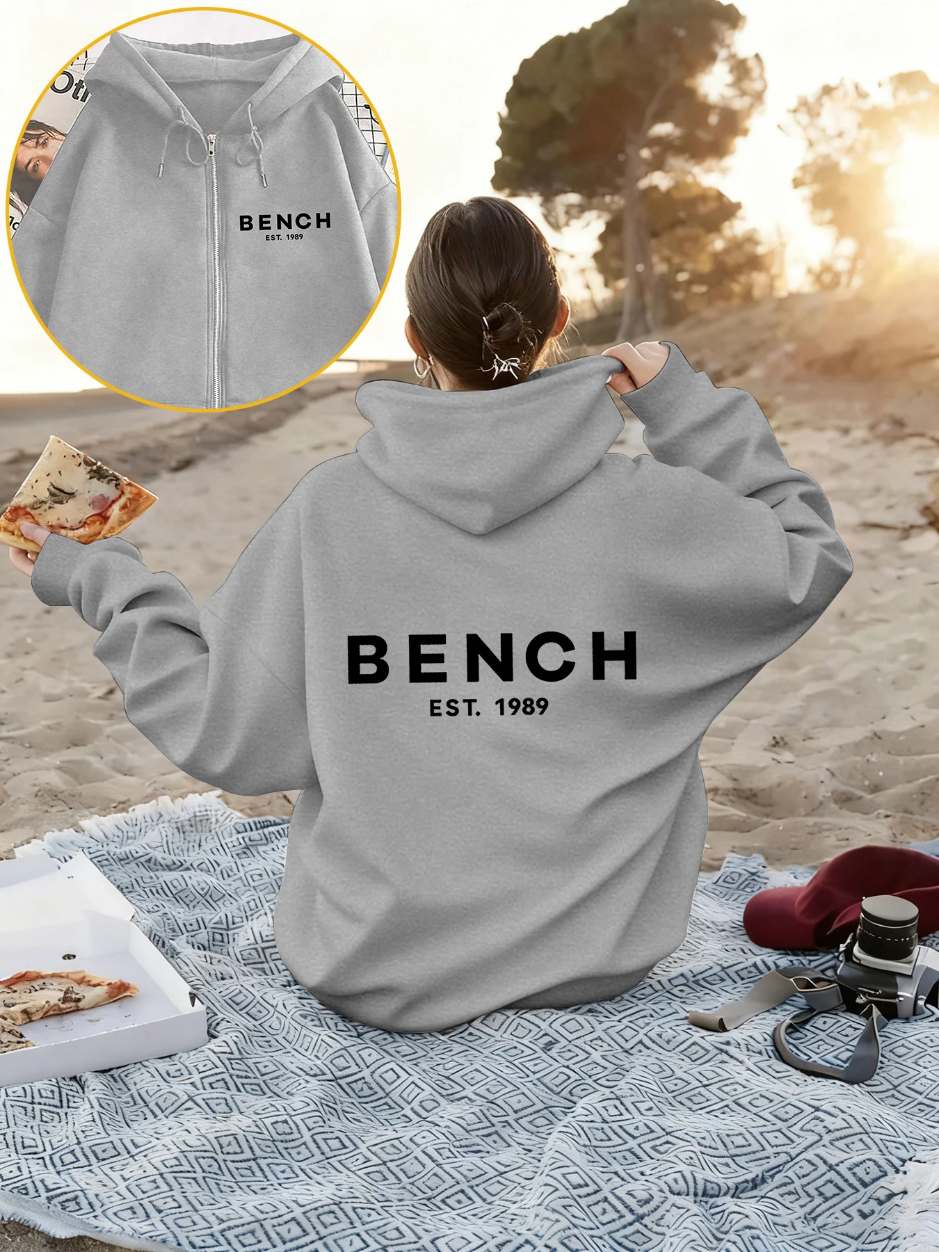 Женская толстовка на молнии с капюшоном и буквенным принтом Bench, весна-осень 2026, свободный повседневный стиль, кардиган-куртка
Женская толстовка на молнии с капюшоном и буквенным принтом Bench, весна-осень 2026, свободный повседневный стиль, кардиган-куртка