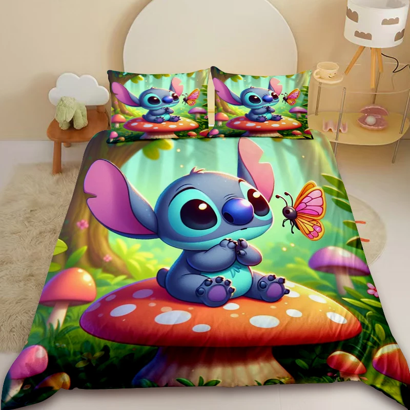 Stitch Duvet Cover Cartoon Lilo and Stitch Bedding Set Comforter Cover with 2 Pillowcase Children Gift Queen King Size Bedroom
Stitch Duvet Cover Cartoon Lilo and Stitch Bedding Set Comforter Cover with 2 Pillowcase Children Gift Queen King Size Bedroom