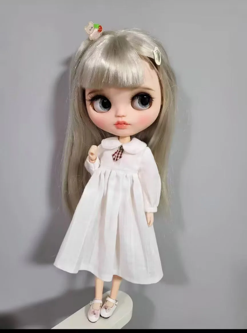 Высокое качество, 1 шт., белое цельное платье Blythe (подходит для azone, Pullip, Ob22,24,26, Licca)
Высокое качество, 1 шт., белое цельное платье Blythe (подходит для azone, Pullip, Ob22,24,26, Licca)