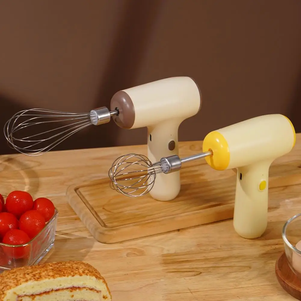 Kitchen Tool Wireless Electric Egg Beater Household Charging Stirring Small Egg Beater White Cream Baking Hand-held L6U4
Kitchen Tool Wireless Electric Egg Beater Household Charging Stirring Small Egg Beater White Cream Baking Hand-held L6U4