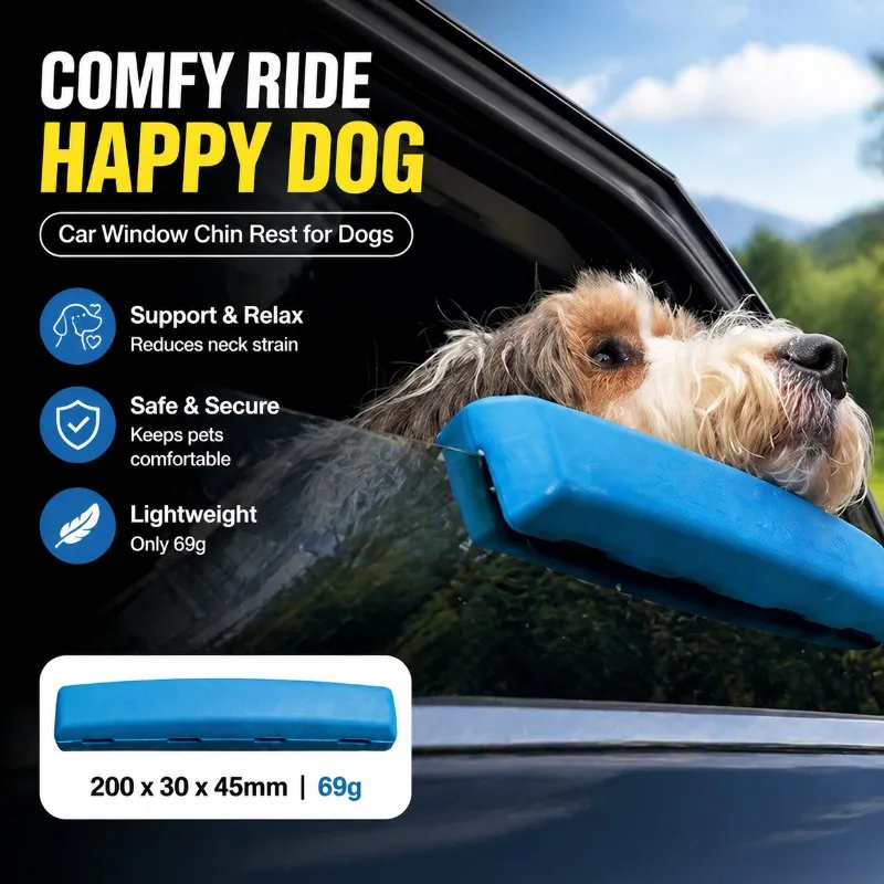 Pet Car Window Chin Rest Support Comfortable Travel Relaxation Bracket Safe Outdoor Riding Auxiliary Fixing Dogs Cats Supplies
Pet Car Window Chin Rest Support Comfortable Travel Relaxation Bracket Safe Outdoor Riding Auxiliary Fixing Dogs Cats Supplies