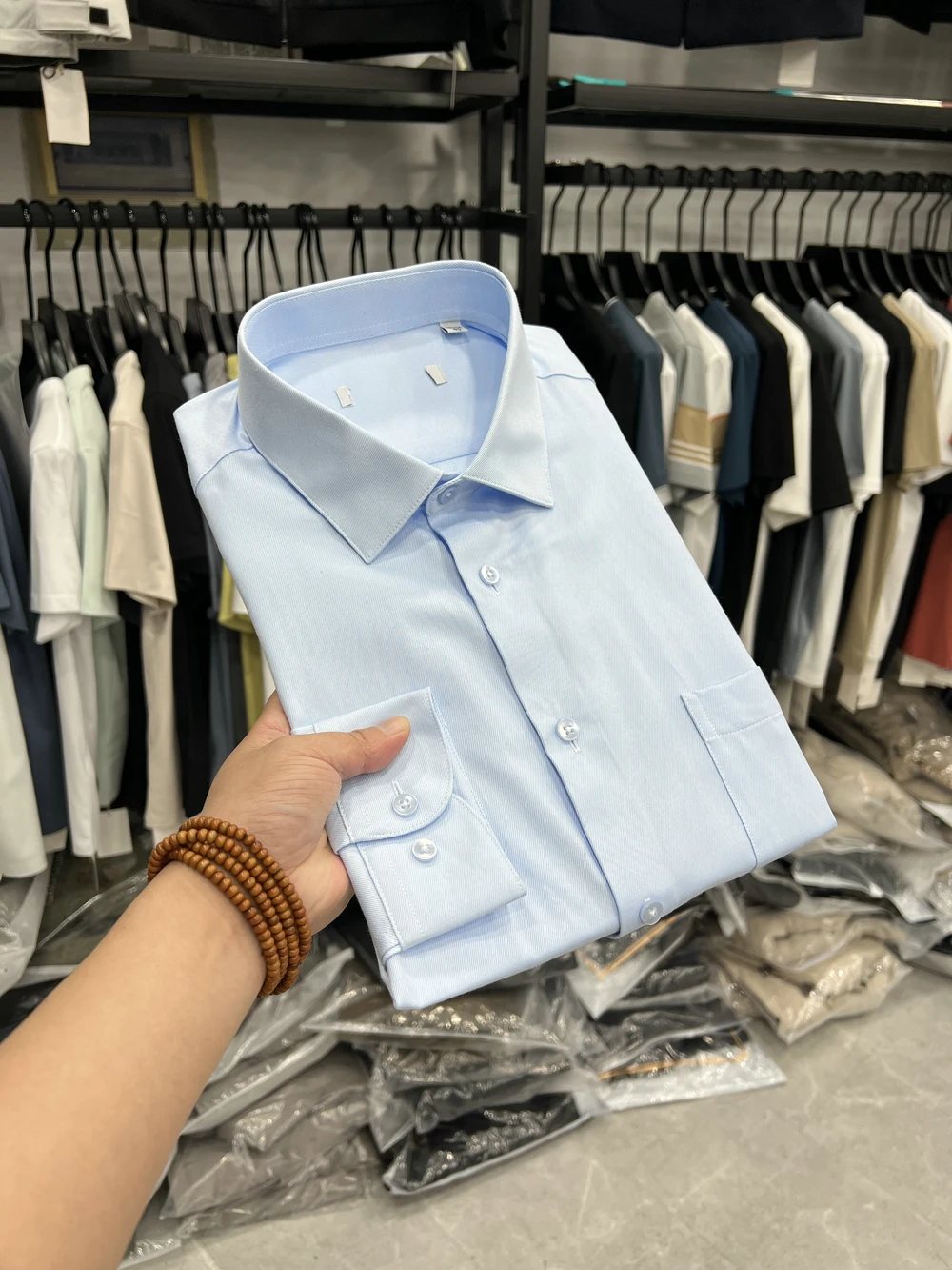 Loose Fit Men's Busin irt Casual Commute Workwear Straight Leg Spring Season Profional Attire Polyester Blend
Loose Fit Men's Busin irt Casual Commute Workwear Straight Leg Spring Season Profional Attire Polyester Blend