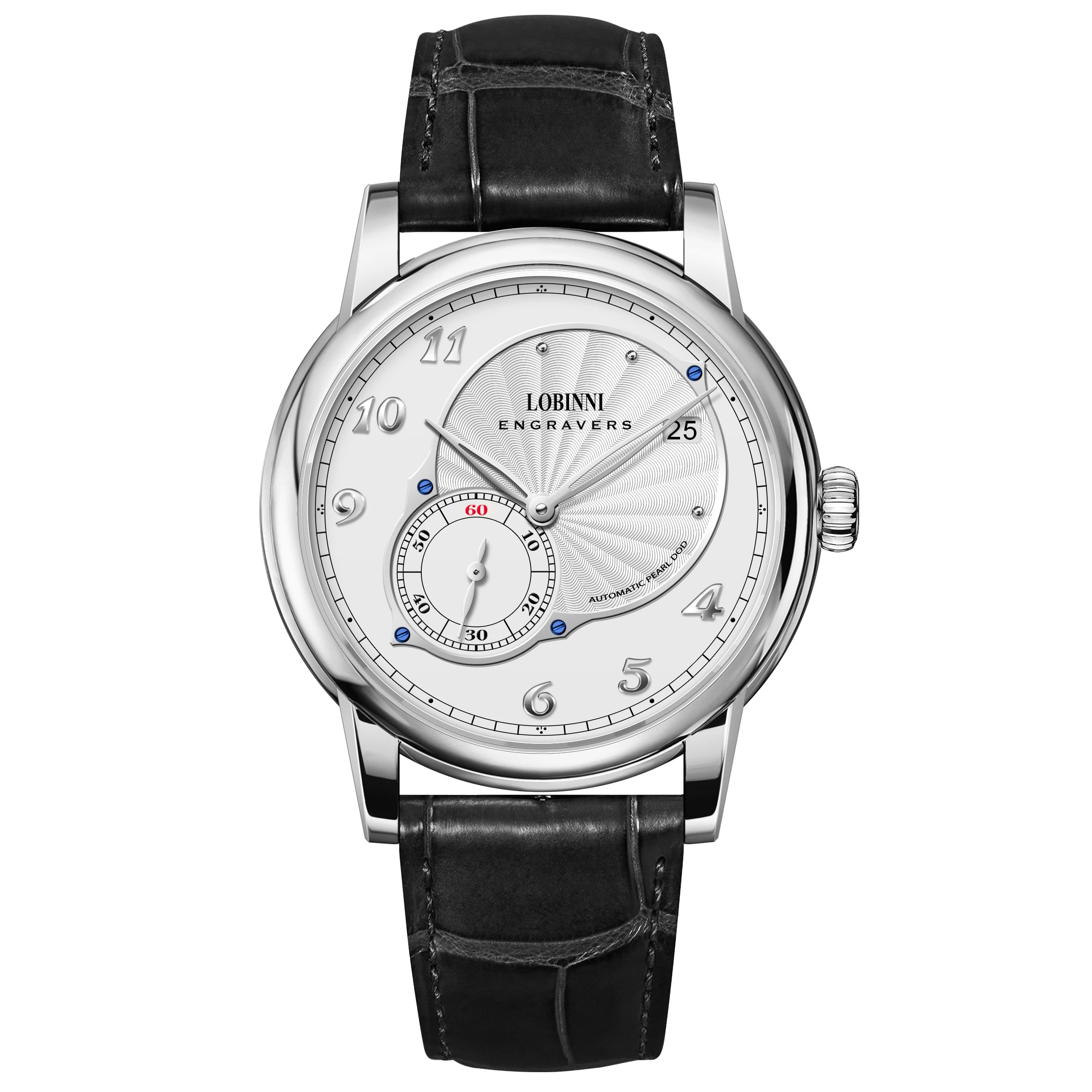 Lobinni Men Automatic Watch 40mm Vintage Mechanical Wristwatch Ulththin 50m Waterproof Sapphire Mirror Mini Rotor Hangzhou8000
Lobinni Men Automatic Watch 40mm Vintage Mechanical Wristwatch Ulththin 50m Waterproof Sapphire Mirror Mini Rotor Hangzhou8000