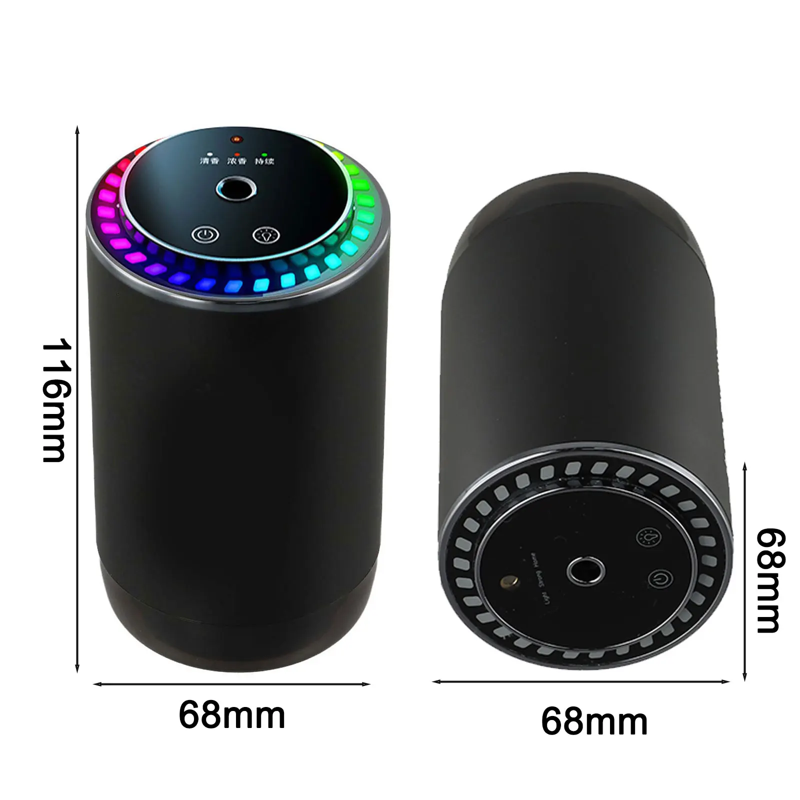 Stylish Compact Car Air Freshener with 3 Adjustable Aroma Settings and Auto Shut Off Feature for a Tranquil Interior Environment
Stylish Compact Car Air Freshener with 3 Adjustable Aroma Settings and Auto Shut Off Feature for a Tranquil Interior Environment