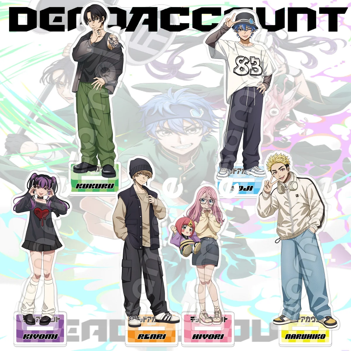 Dead Account Kukuru Kasubata 15cm Acrylic Stand Figure 2026 New Anime Character Model Desktop Decor keychain
Dead Account Kukuru Kasubata 15cm Acrylic Stand Figure 2026 New Anime Character Model Desktop Decor keychain