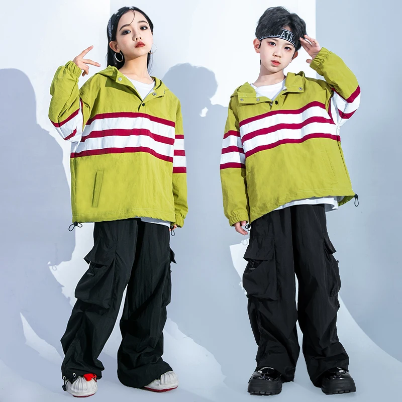 Hip Hop Girls Gren Hoodie Sweatshirt Joogers Pants Boys Street Dance Loose Pullover Kids Sport Streetwear Child Jazz Clothes Set
Hip Hop Girls Gren Hoodie Sweatshirt Joogers Pants Boys Street Dance Loose Pullover Kids Sport Streetwear Child Jazz Clothes Set