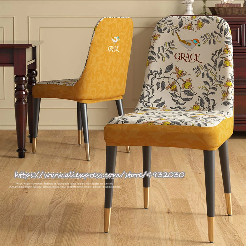Curved chair cover American-European universal dining chair cover cushion backrest integrated seat Home cover chair living room
Curved chair cover American-European universal dining chair cover cushion backrest integrated seat Home cover chair living room