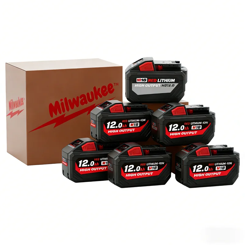 21700 Lithium Ion Battery For Milwaukee 18V Battery - M18HB12 12Ah 15-Cells,Compatible 48-11-1815 48-11-1850 Outdoor Power Tools
21700 Lithium Ion Battery For Milwaukee 18V Battery - M18HB12 12Ah 15-Cells,Compatible 48-11-1815 48-11-1850 Outdoor Power Tools