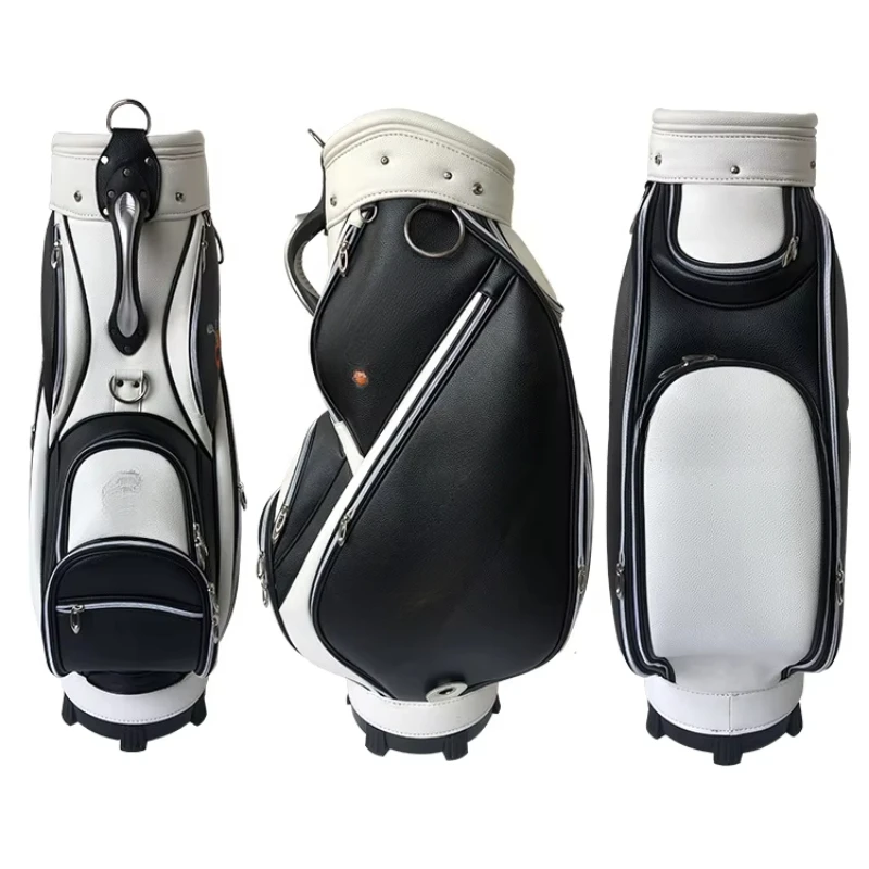 YYHC-New Black and White Golf Bag Professional Golf Bag PU Grass Twill Leather Waterproof Durable Golf Club Bag
YYHC-New Black and White Golf Bag Professional Golf Bag PU Grass Twill Leather Waterproof Durable Golf Club Bag