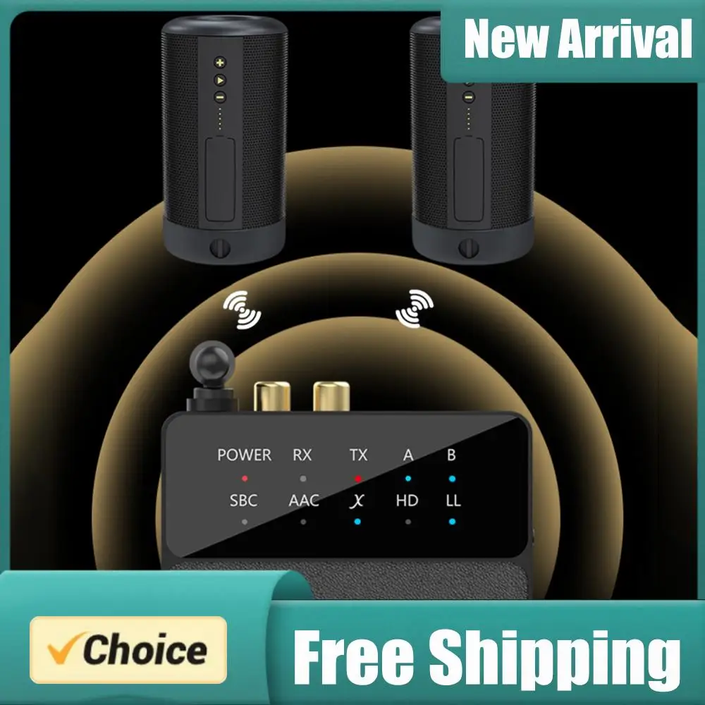 Bluetooth-Compatible 5.3 Wireless Stereo Receiver Transmitter 3.5mm AUX/RCA 2 In 1 Stereo Music Adapter for TV Home Stereo
Bluetooth-Compatible 5.3 Wireless Stereo Receiver Transmitter 3.5mm AUX/RCA 2 In 1 Stereo Music Adapter for TV Home Stereo