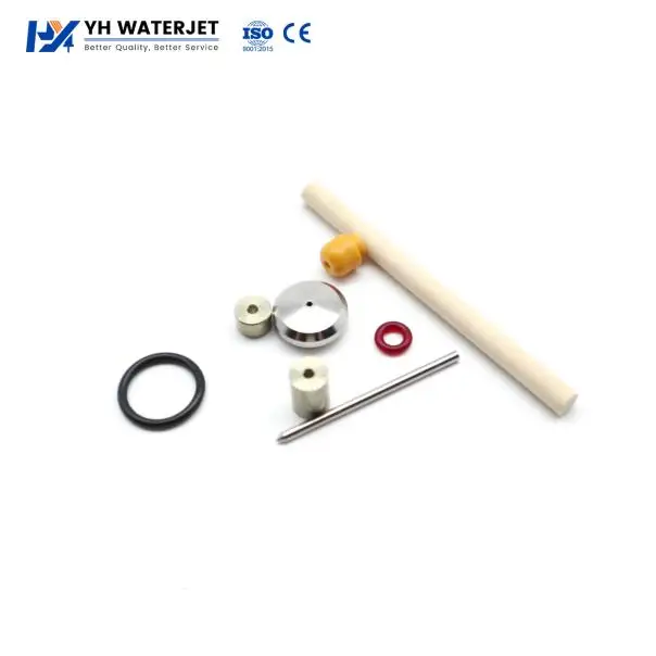 YH 010200-1 Waterjet Cutting Head Maintenance Kit Complete Seal and Set for ON/OFF Valve Repair 
YH 010200-1 Waterjet Cutting Head Maintenance Kit Complete Seal and Set for ON/OFF Valve Repair