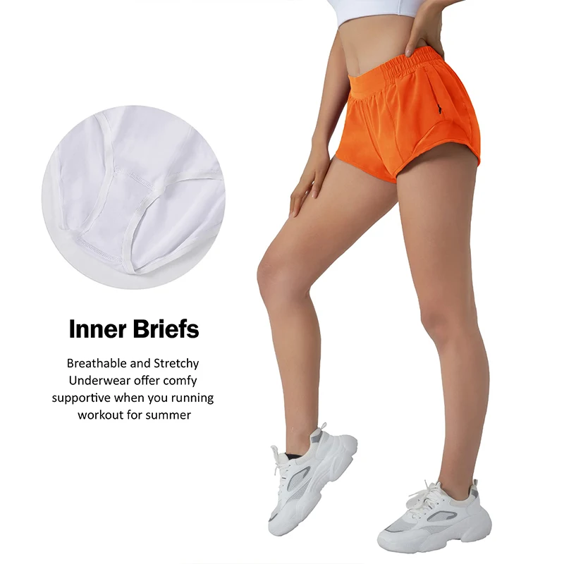 Women's Summer High Waisted Running Shorts 2.5" Quick Dry Sport Gym Athletic Shorts With Liner Zipper Pockets Hiking Sweat Pants
Women's Summer High Waisted Running Shorts 2.5" Quick Dry Sport Gym Athletic Shorts With Liner Zipper Pockets Hiking Sweat Pants