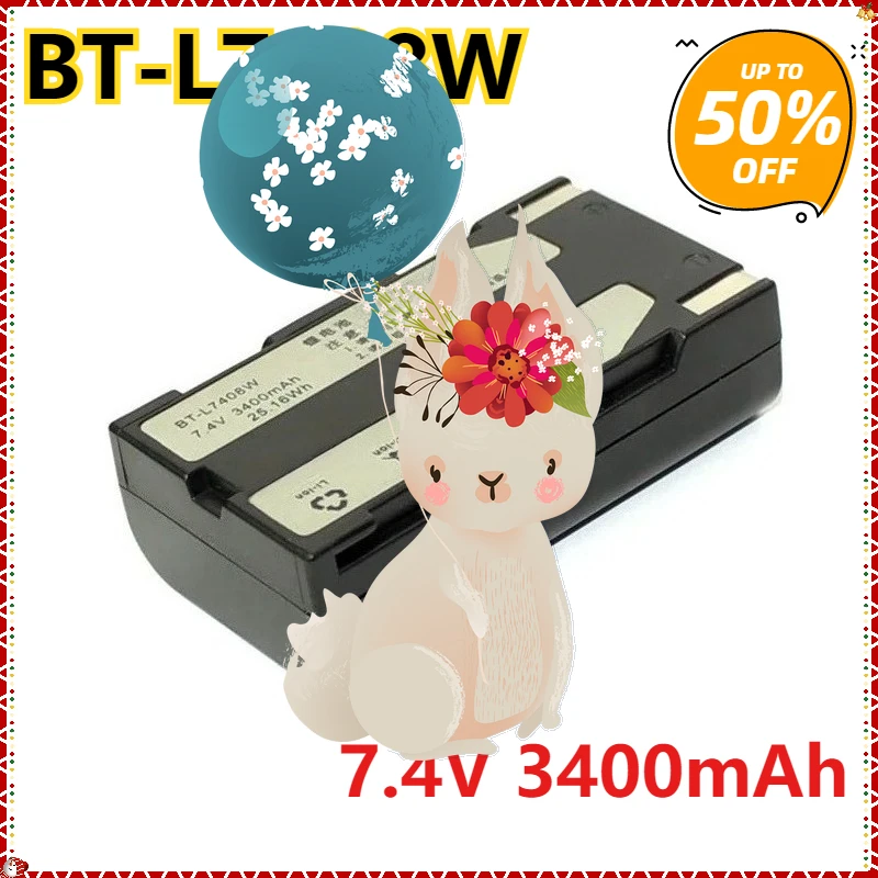 7.4V 3400mAh BT-L7408W BTNF-L7408W Battery for South 9600 S82 Series GPS S82 S86 S82T S86T GNSS Total Station Battery
7.4V 3400mAh BT-L7408W BTNF-L7408W Battery for South 9600 S82 Series GPS S82 S86 S82T S86T GNSS Total Station Battery