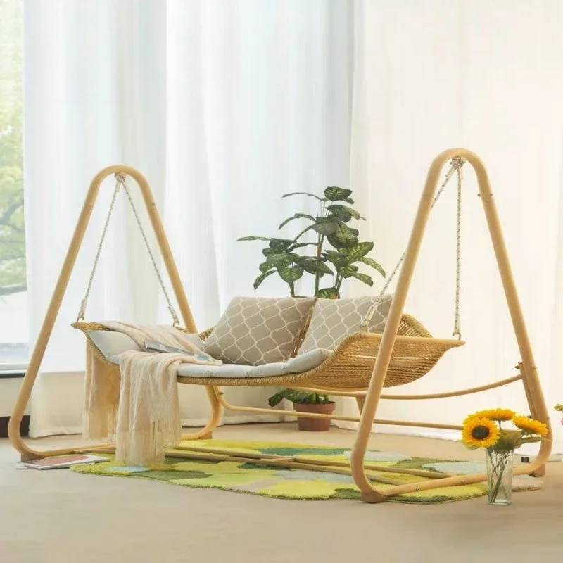 Swing chair hanging basket rattan chair household lazy indoor cradle chair, balcony courtyard
Swing chair hanging basket rattan chair household lazy indoor cradle chair, balcony courtyard