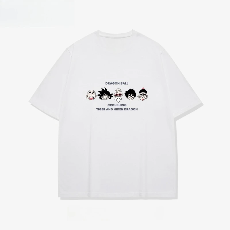 Dragon Ball японская анимация мужская футболка с коротким рукавом тренд ретро летняя новая черная свободная хлопковая футболка спортивный повседневный топ
Dragon Ball японская анимация мужская футболка с коротким рукавом тренд ретро летняя новая черная свободная хлопковая футболка спортивный повседневный топ