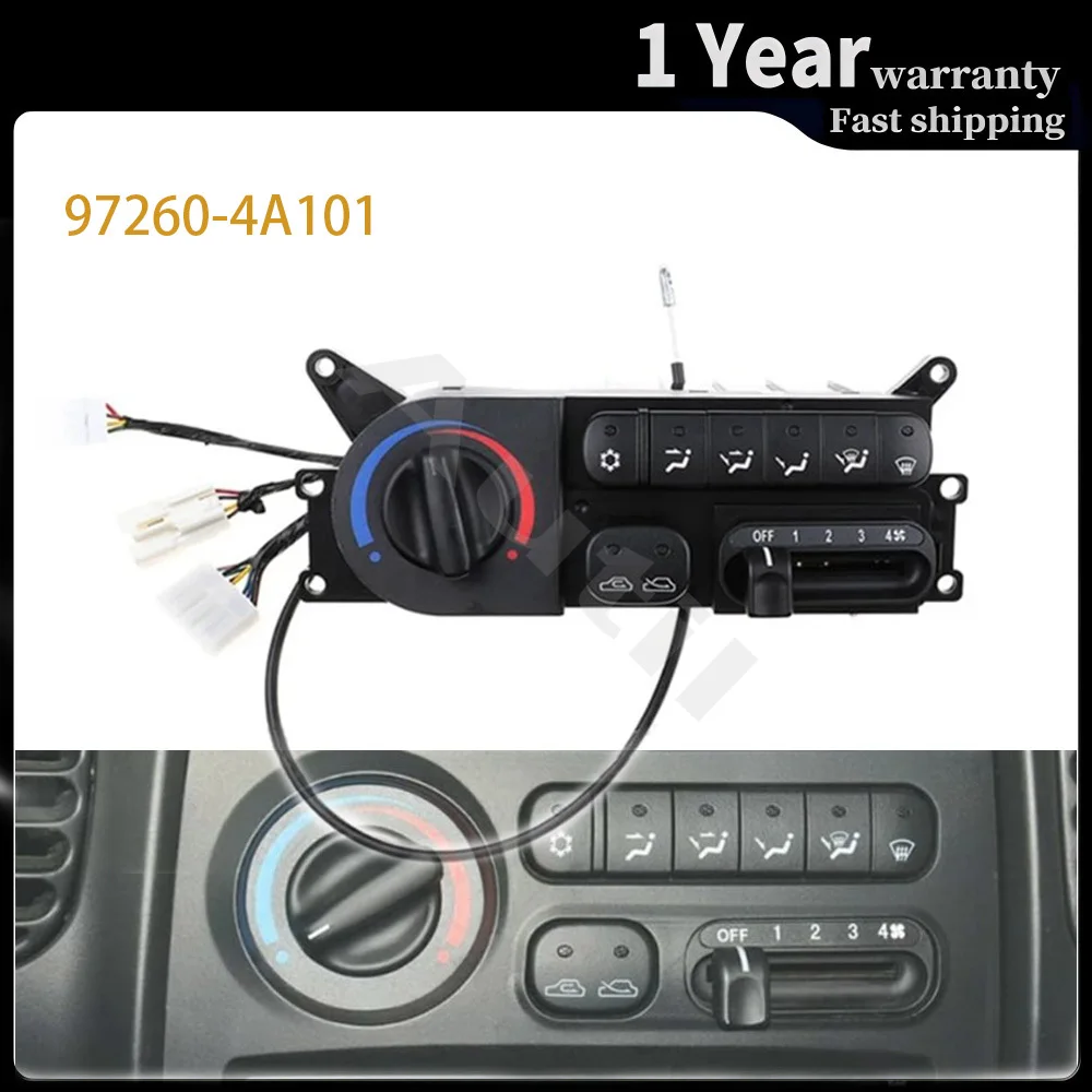 972604A101 for Hyundai Atarex H1 Car Front Air Circulation Control Panel Air Conditioning Switch Car Accessories 97260-4A101
972604A101 for Hyundai Atarex H1 Car Front Air Circulation Control Panel Air Conditioning Switch Car Accessories 97260-4A101