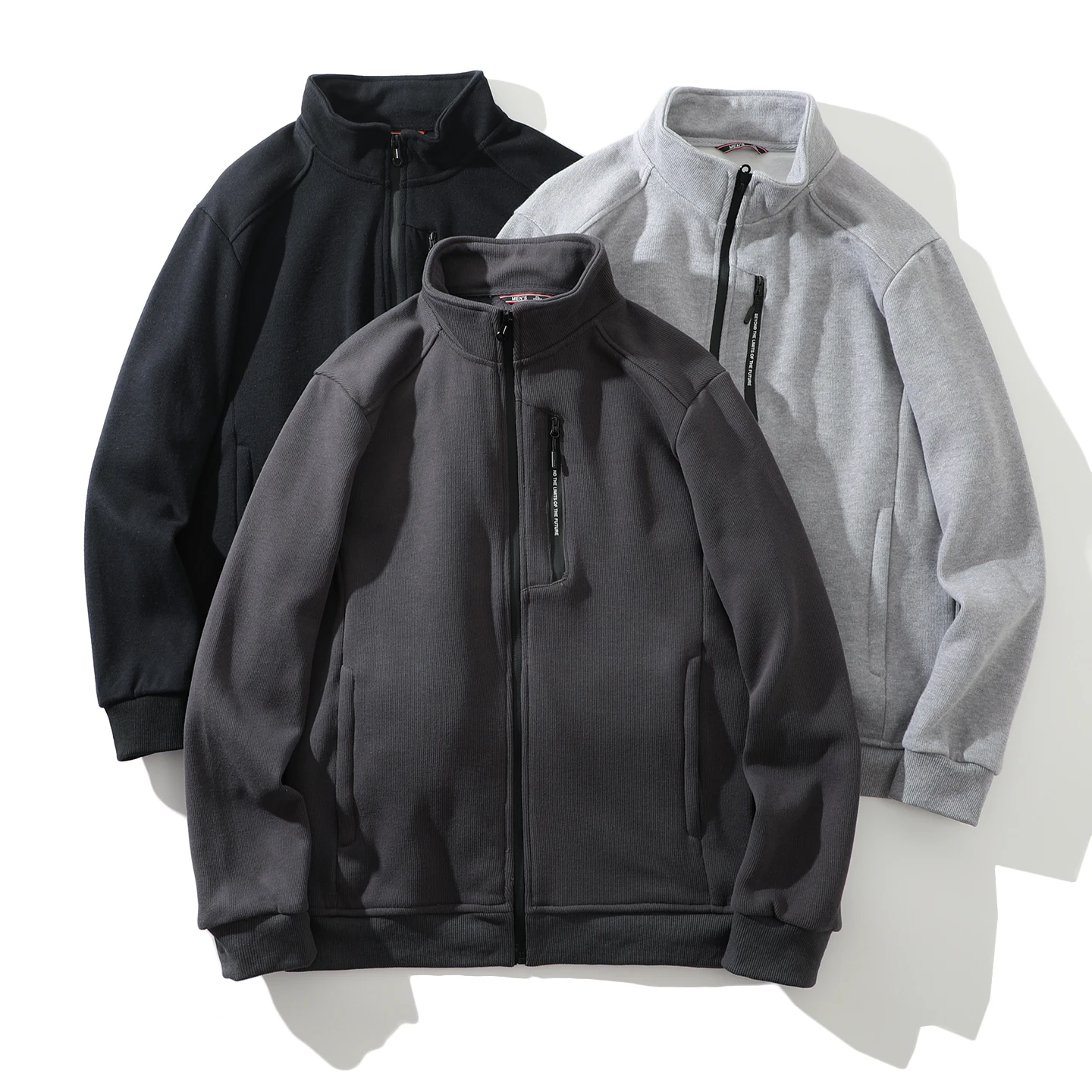 Thiened Fce Lined Stand Collar Jaet for Men Warm Sli Spor Casual Commuting Windproof Autumn Winter New Arrival
Thiened Fce Lined Stand Collar Jaet for Men Warm Sli Spor Casual Commuting Windproof Autumn Winter New Arrival