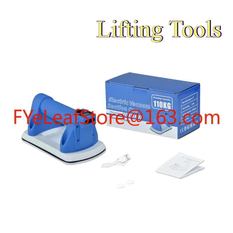 Electric Vacuum Sucker Lfit Suction Cup Handheld Tool for Glass Tile Mini Style 93*170mm Automatic Pump Lifting 100KG Objects
Electric Vacuum Sucker Lfit Suction Cup Handheld Tool for Glass Tile Mini Style 93*170mm Automatic Pump Lifting 100KG Objects