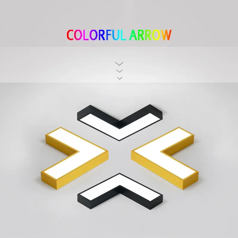 Colorful Arrow Ceiling Lamp Ultra Thin 5cm High Brightness Ceiling Lights For Children's Room Lighting Porch Corridor LED Lights
Colorful Arrow Ceiling Lamp Ultra Thin 5cm High Brightness Ceiling Lights For Children's Room Lighting Porch Corridor LED Lights