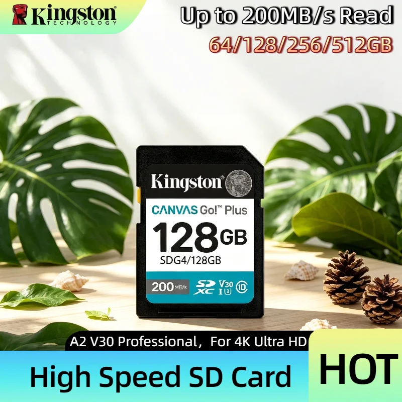 Kingston A2 V30 Original SDXC Memory Card High Speed Max 200MB/s 4K Video Camera Card 1TB 512GB 256GB 128GB 64GB Storage Pro
Kingston A2 V30 Original SDXC Memory Card High Speed Max 200MB/s 4K Video Camera Card 1TB 512GB 256GB 128GB 64GB Storage Pro