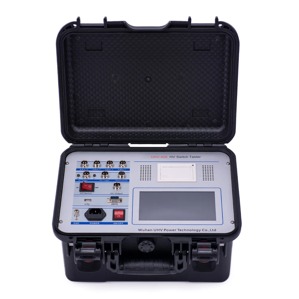 UHV-408 Switching Characteristic Tester Circuit Breaker Timing Analyzer
UHV-408 Switching Characteristic Tester Circuit Breaker Timing Analyzer