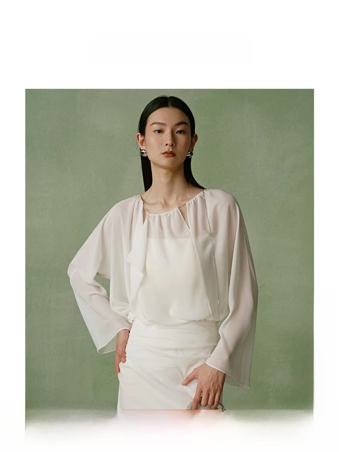 ZhiZhi Drunken Yao Chiffon irt Lightweight Loose Svel Translucent Thin Autumn New Sle Women's Daily Wear Ciwalk
ZhiZhi Drunken Yao Chiffon irt Lightweight Loose Svel Translucent Thin Autumn New Sle Women's Daily Wear Ciwalk