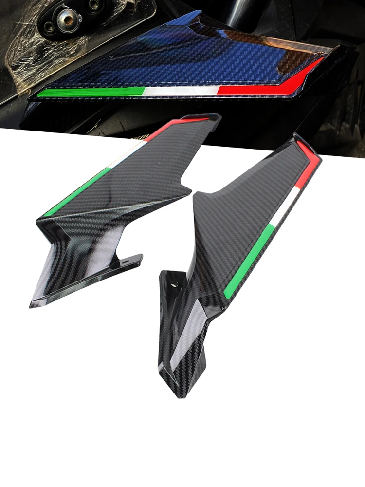 Motorcycle Fixed Wind Wing Flow Front Fairing Side Spoiler Winglet For 250 450 300 Supermoto Sxf RC8 390 1090 1190 Adv 1050
Motorcycle Fixed Wind Wing Flow Front Fairing Side Spoiler Winglet For 250 450 300 Supermoto Sxf RC8 390 1090 1190 Adv 1050