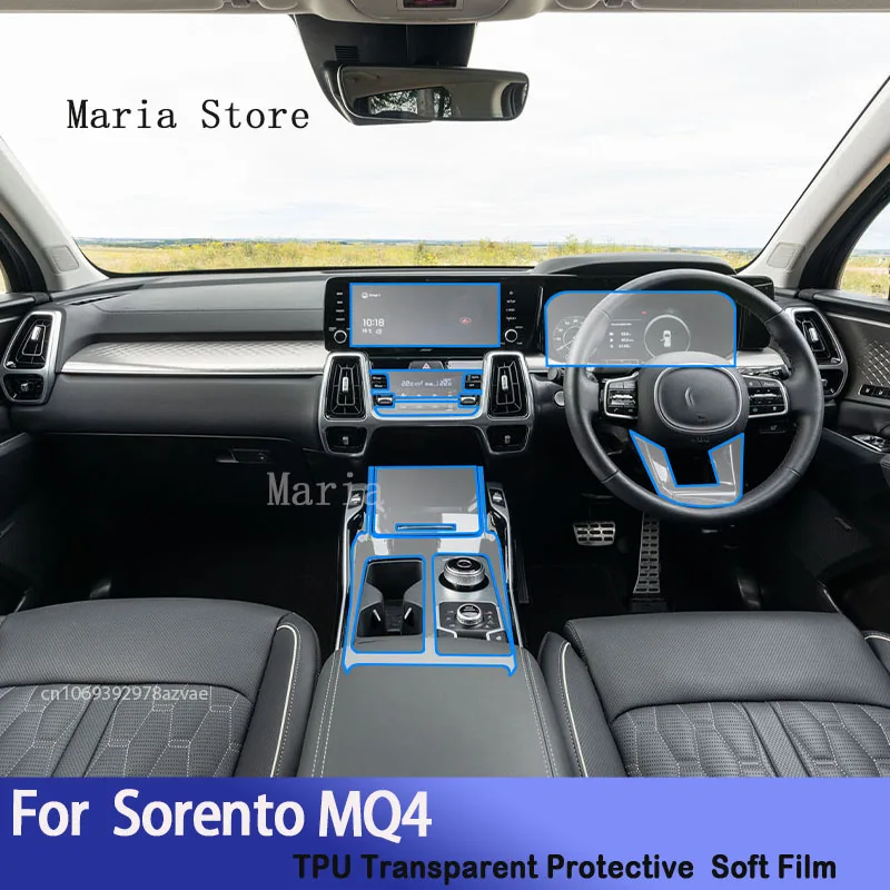 Anti-scratch Repair Sticker For Kia Sorento MQ4 (2021-2023) Car Interior Center Console Transparent TPU Protective Film
Anti-scratch Repair Sticker For Kia Sorento MQ4 (2021-2023) Car Interior Center Console Transparent TPU Protective Film