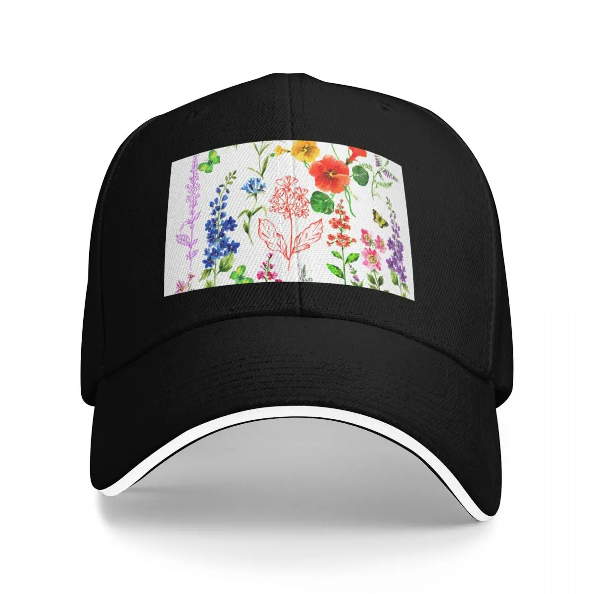 Floral Field Baseball Cap Snap Back Hat Sun Hat For Children funny hat Winter Trucker Hats For Men Women's
Floral Field Baseball Cap Snap Back Hat Sun Hat For Children funny hat Winter Trucker Hats For Men Women's