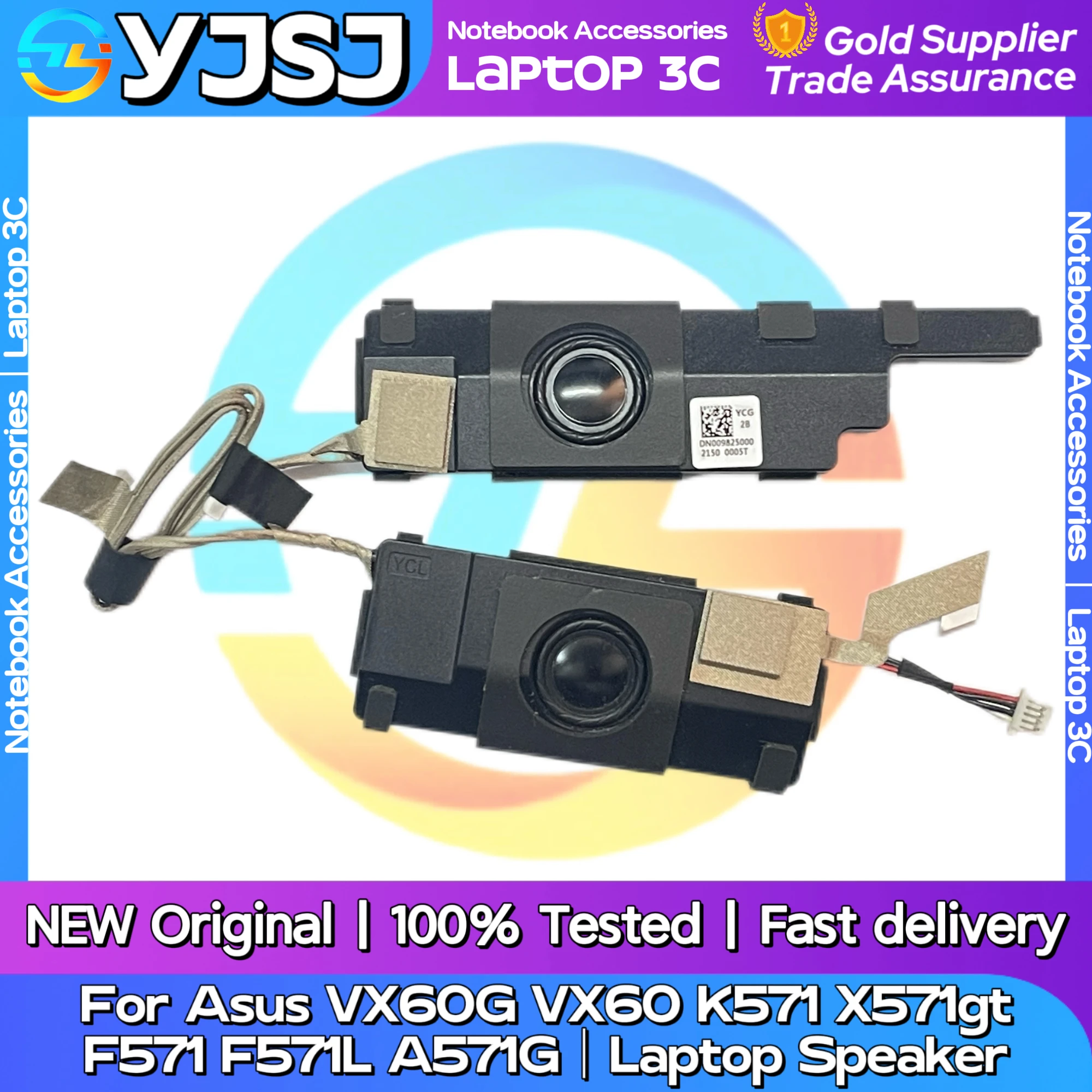 New GENUINE Original Laptop Speaker For ASUS VX60G VX60 K571 X571gt F571 F571L A571G built-in speaker horn audio
New GENUINE Original Laptop Speaker For ASUS VX60G VX60 K571 X571gt F571 F571L A571G built-in speaker horn audio
