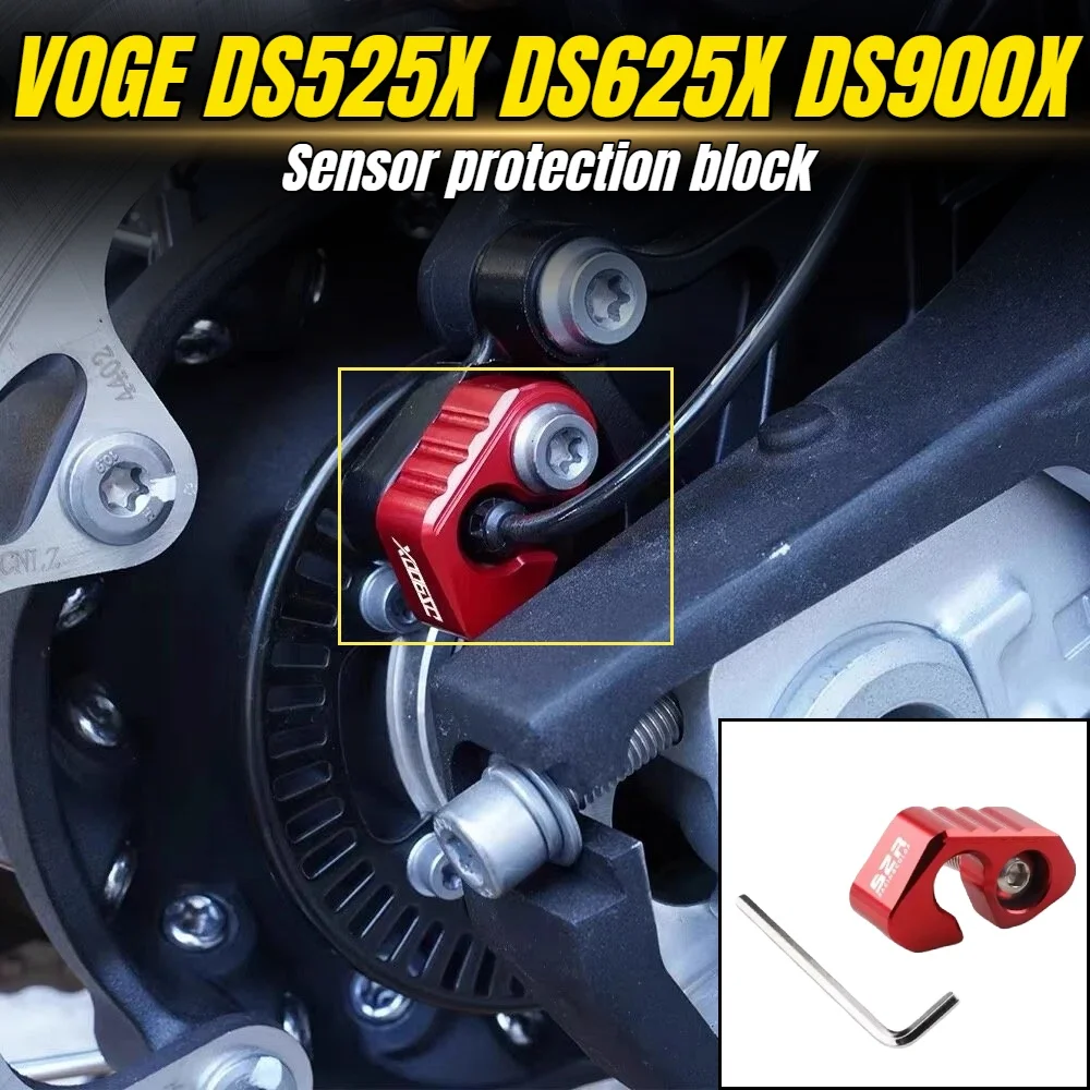 Suitable for VOGE DS525X DS900X DS625X retrofit ABS sensor protection block aluminum alloy parts
Suitable for VOGE DS525X DS900X DS625X retrofit ABS sensor protection block aluminum alloy parts