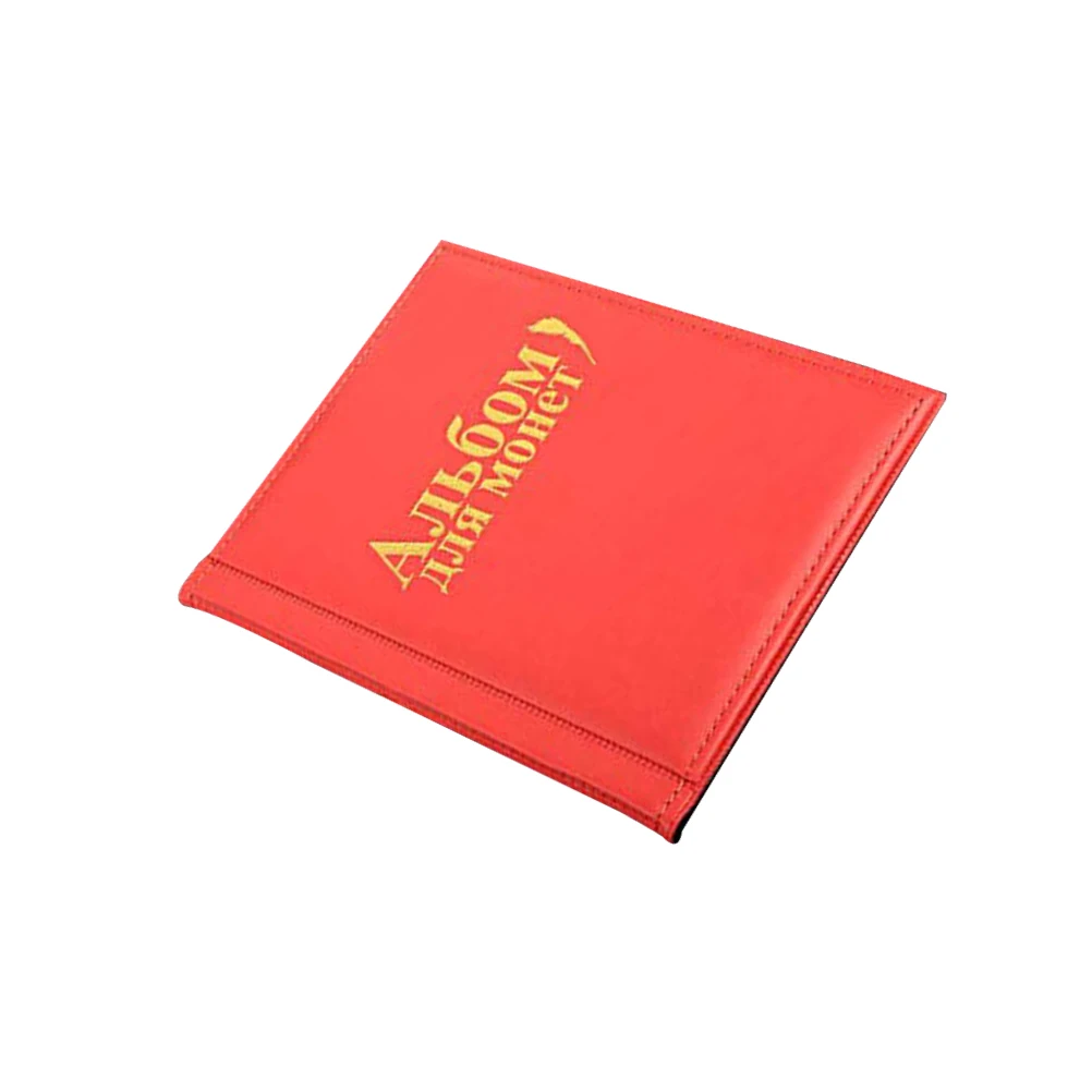 Coin Collection Book Red Transparent Material Rectangular Shape Portable Money Saving Binder For Coins Collectors
Coin Collection Book Red Transparent Material Rectangular Shape Portable Money Saving Binder For Coins Collectors