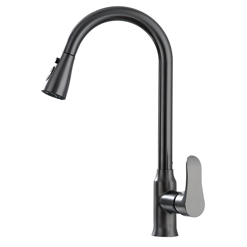 Kitchen pull-out faucet, multifunctional kitchen sink, vegetable basin, hot and cold water faucet
Kitchen pull-out faucet, multifunctional kitchen sink, vegetable basin, hot and cold water faucet