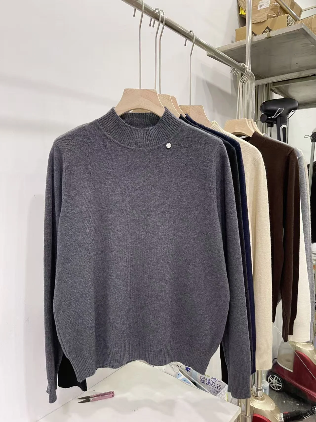 Women's Slim Fit Casual Knitted Sweater f High Collar Winter New Sle Comfortable Warmth Long Sve Color Top
Women's Slim Fit Casual Knitted Sweater f High Collar Winter New Sle Comfortable Warmth Long Sve Color Top