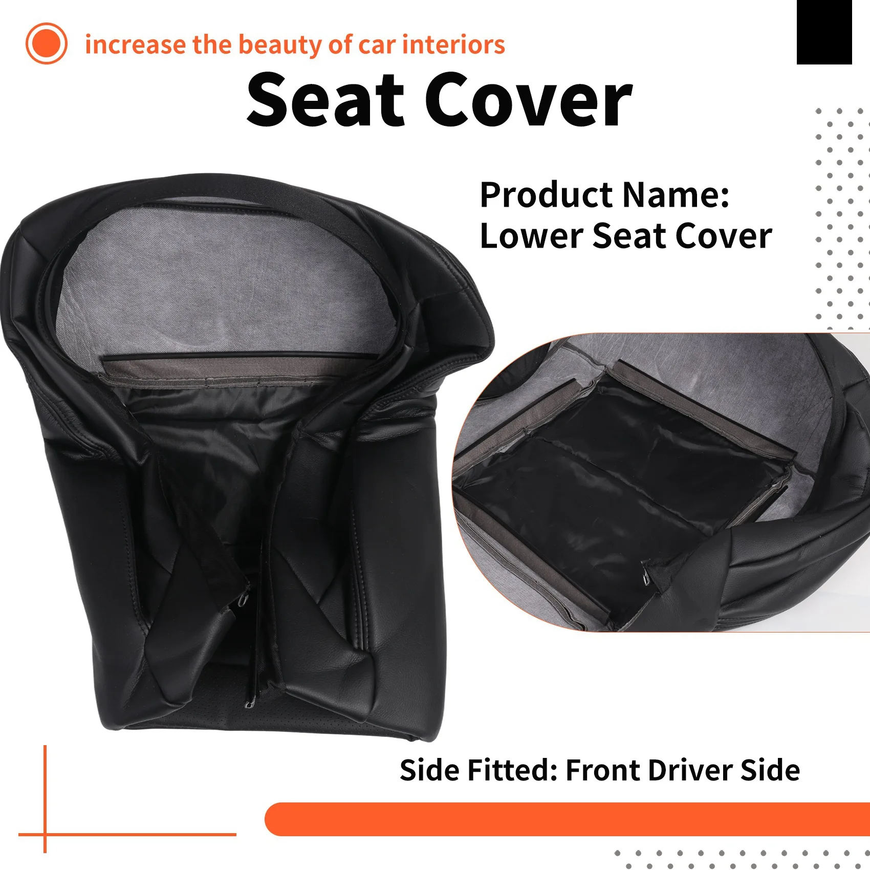 Eco-Friendly Car Front Driver Side PU Leather Seat Cushion Bottom Seat Cover For 2010-2014 E350 E550 W212
Eco-Friendly Car Front Driver Side PU Leather Seat Cushion Bottom Seat Cover For 2010-2014 E350 E550 W212