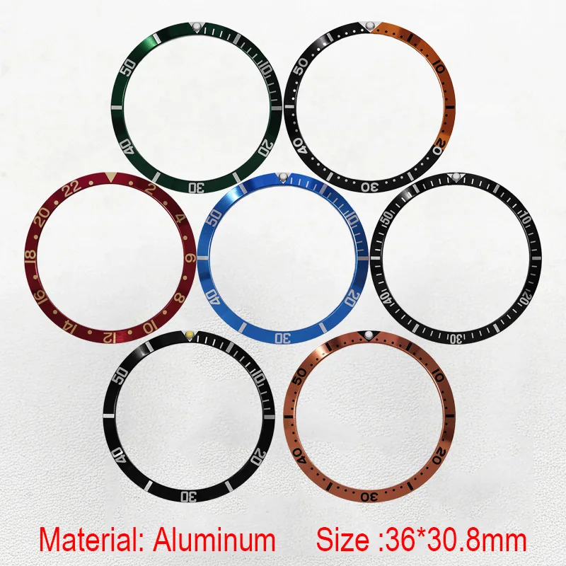 Mod 36.5x30.8mm Aluminium Bezel Insert Ring Fits for SKX NH35 Watch Case Men Diving Watch Replace Parts
Mod 36.5x30.8mm Aluminium Bezel Insert Ring Fits for SKX NH35 Watch Case Men Diving Watch Replace Parts
