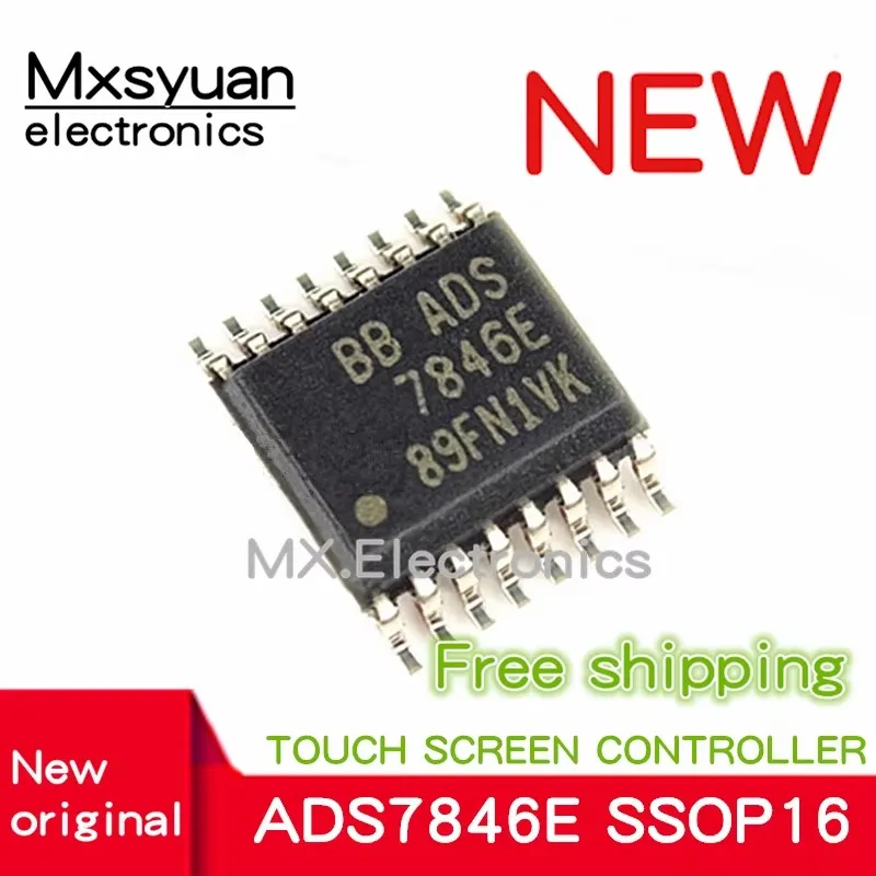 New original 10pcs/lot Freeshipp g ADS7846E ADS7846 SSOP16
New original 10pcs/lot Freeshipp g ADS7846E ADS7846 SSOP16