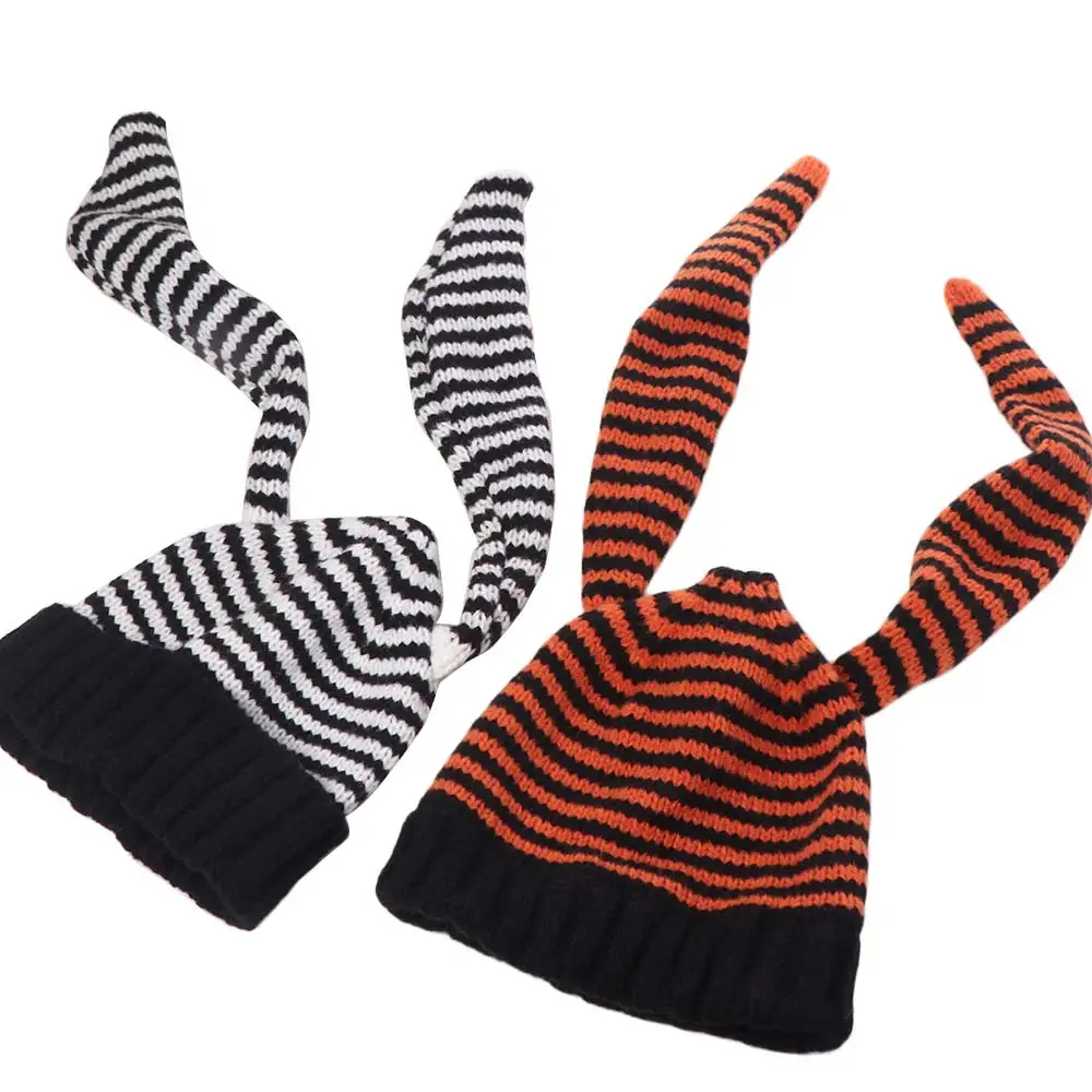Casual Y2K Rabbit Ears Hat Harajuku Knitted Women Beanie Hat Elastic Bunny Long Ears Stripe Skull Cap Girl
Casual Y2K Rabbit Ears Hat Harajuku Knitted Women Beanie Hat Elastic Bunny Long Ears Stripe Skull Cap Girl
