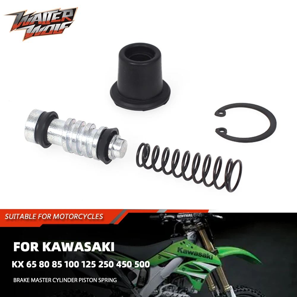 For Kawasaki KLX140 L/G/R KLX150L KLX250 SF/S KLX300R KLX650 KLX450 KX 65 80 85 100 125 Rear Brake Master Cylinder Piston Spring
For Kawasaki KLX140 L/G/R KLX150L KLX250 SF/S KLX300R KLX650 KLX450 KX 65 80 85 100 125 Rear Brake Master Cylinder Piston Spring