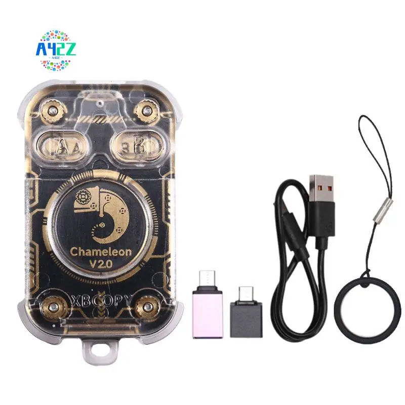 A42Z-Chameleon V2.0 RFID Smart Chip Reader Emulator Restart Smart Card Emulator 125K 13.56Mhz Card Decode V2.0 NFC Duplicator