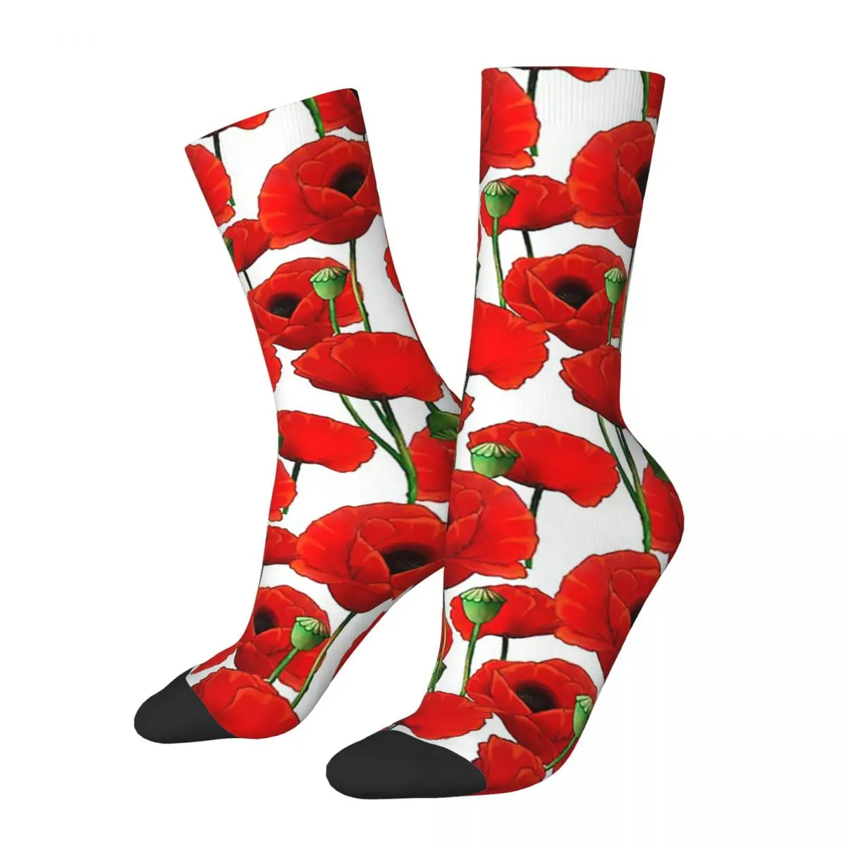 Poppy Pattern Socks Harajuku Super Soft Stockings All Season Long Socks Accessories for Man's Woman's Christmas Gifts
Poppy Pattern Socks Harajuku Super Soft Stockings All Season Long Socks Accessories for Man's Woman's Christmas Gifts