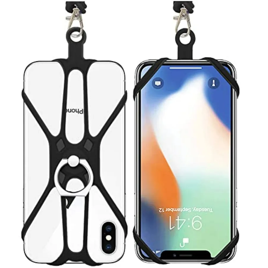 2 Pcs Cell Phone Lanyard Crossbody with Adjustable Neck Strap and Phone Ring Grip, Universal Smartphone Lanyard for iPhone Lany
2 Pcs Cell Phone Lanyard Crossbody with Adjustable Neck Strap and Phone Ring Grip, Universal Smartphone Lanyard for iPhone Lany